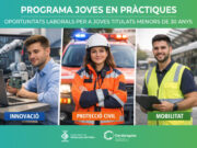 L’Ajuntament de Cerdanyola implementa el nou Programa Joves en Pràctiques amb la incorporació de tres perfils tècnics