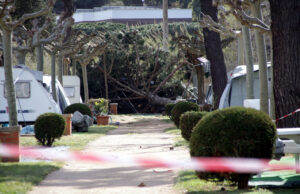 Vuit ferits pel temporal de vent