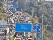 VÍDEO | Col·lapse a l’AP-7 a Barberà del Vallès: un camió accidentat provoca fins a 6 km de retencions