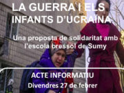 Cerdanyola organitza un acte informatiu sobre l’impacte de la guerra en els infants d’Ucraïna