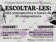 L’Agrupació Musical de Cerdanyola celebra el Dia Internacional de les Dones amb un concert dedicat a deu compositores