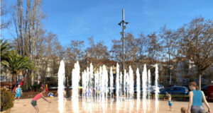 Inici de la transformació de la plaça de la Pau a Cerdanyola del Vallès
