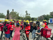 Bicicletada ‘rider’ dels bombers voluntaris per reclamar a Interior “millores urgents” dels drets laborals