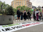 Centenars de propalestins demanen a Barcelona la llibertat dels dos detinguts de la Flotilla i la implicació de la UE