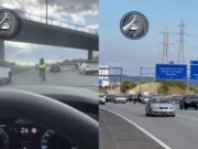 VÍDEO | La temerària imatge d’un ciclista que deixa en xoc els conductors de la C-58